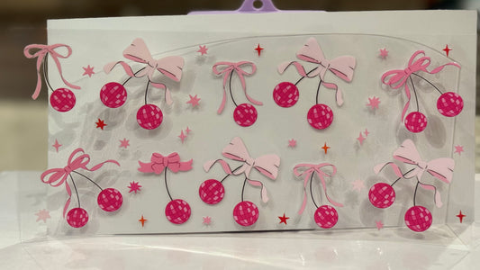Cherries and Bows Cup Wrap