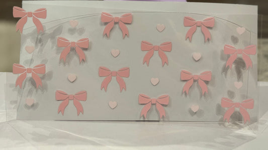 Bows and Hearts Cup Wrap