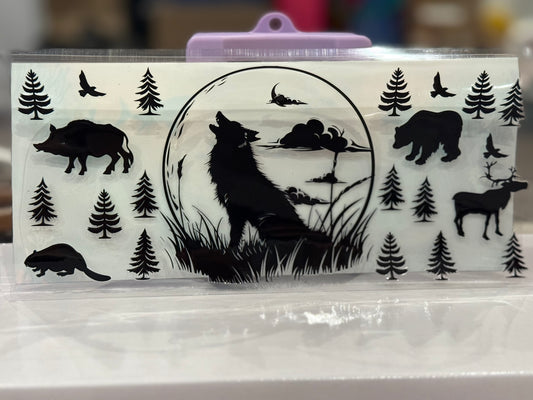 Mens Nature Animals Cup Wrap