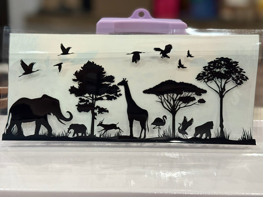 Mens Safari Animals Cup Wrap